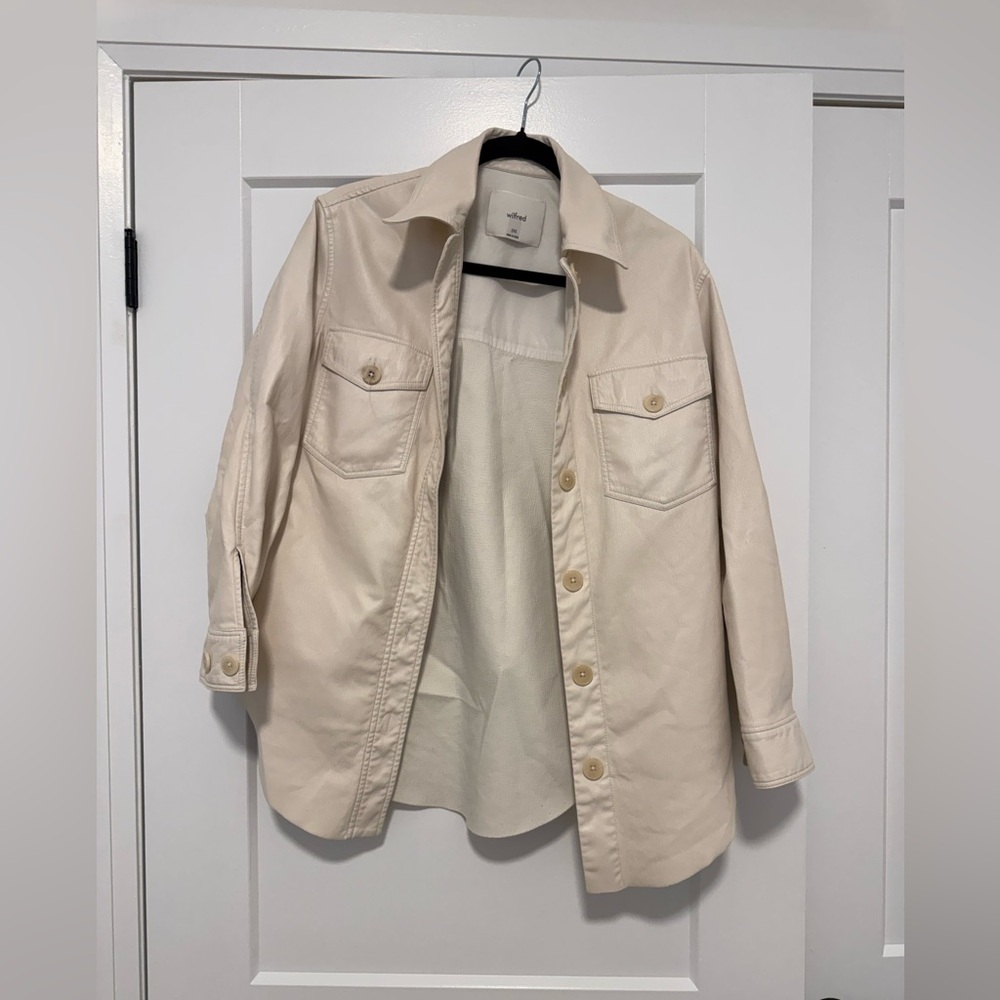 Aritzia Vegan Leather Jacket